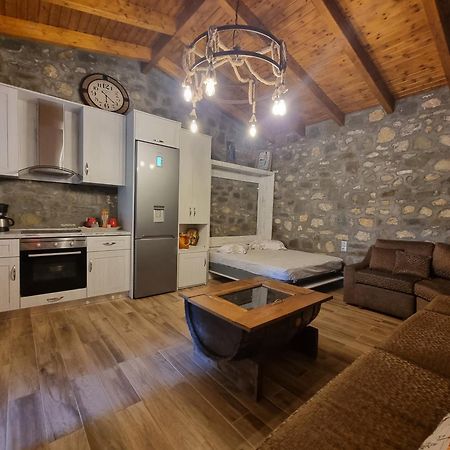House With Big Garden And Barbeque In Nature Vourgareli Exterior photo